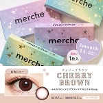 【19％OFF】<br>merche by AngelColor チェリーブラウン(1箱1枚入)
