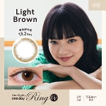 【在庫限りで販売終了】Neo Sight 1day RingUV ライトブラウン(30枚入り)