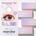 【49％OFF】<br>merche by AngelColor 1day ラベンダーティー（10枚入り）